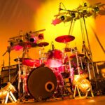 drums and lights